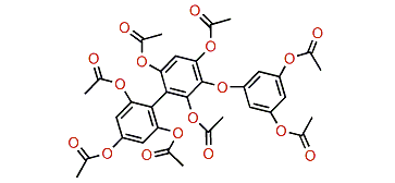 Fucophlorethol B octaacetate